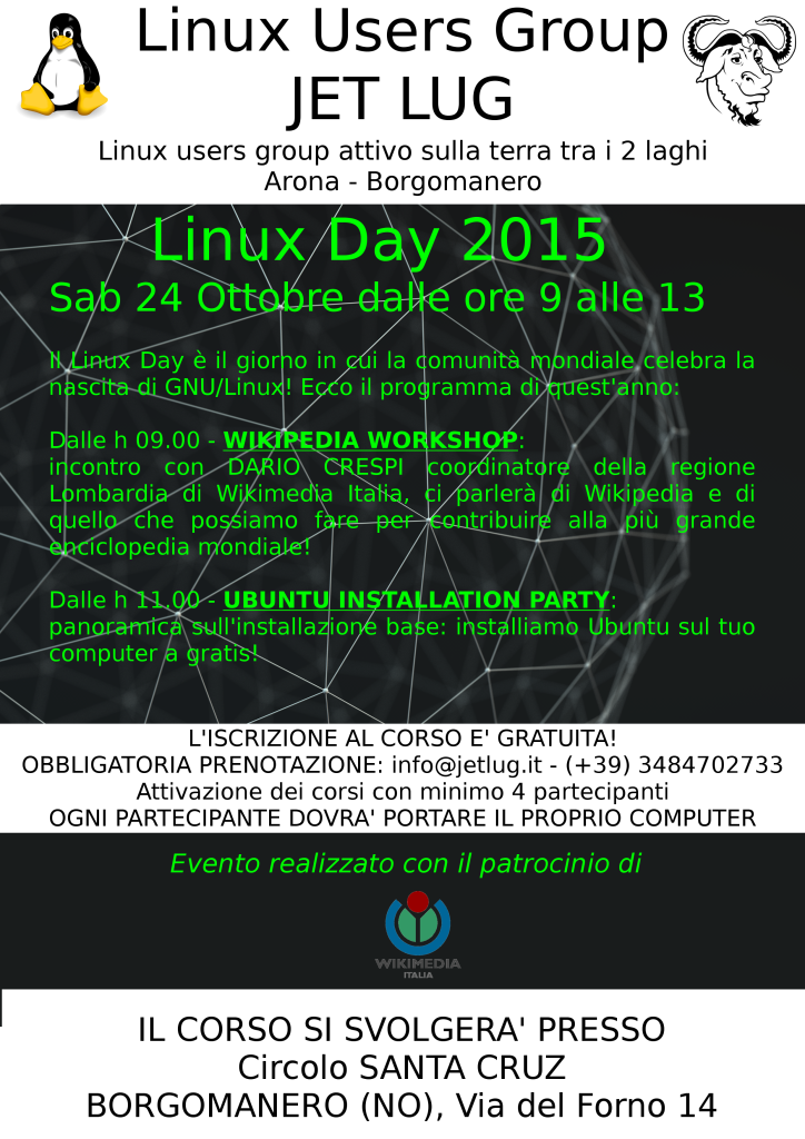 Linux Day 2015 WikiMedia