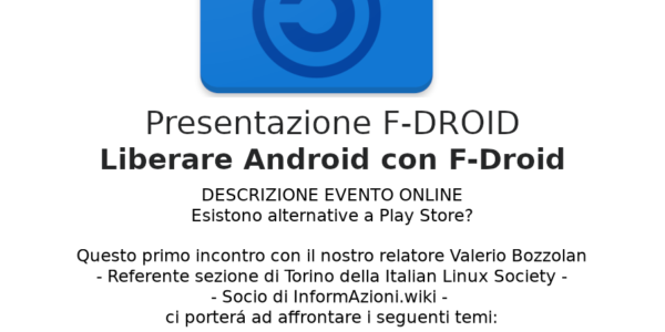 Liberare Android con F-Droid – 23 gennaio 2021